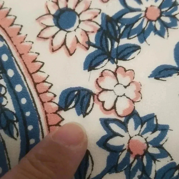 {Madewell} Silk Tunic Dress In Flora Paisley - Picture 8 of 13